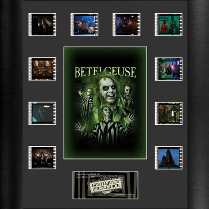 Beetlejuice Beetlejuice S2 Mini Montage Framed FilmCells Presentation