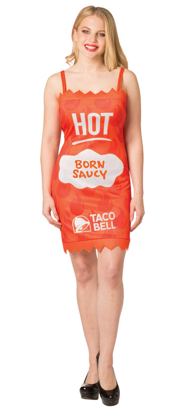 Taco Bell Hot Sauce Packet Dress - Hot