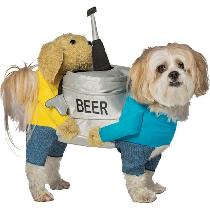Carrying Beer Keg Dog Costume