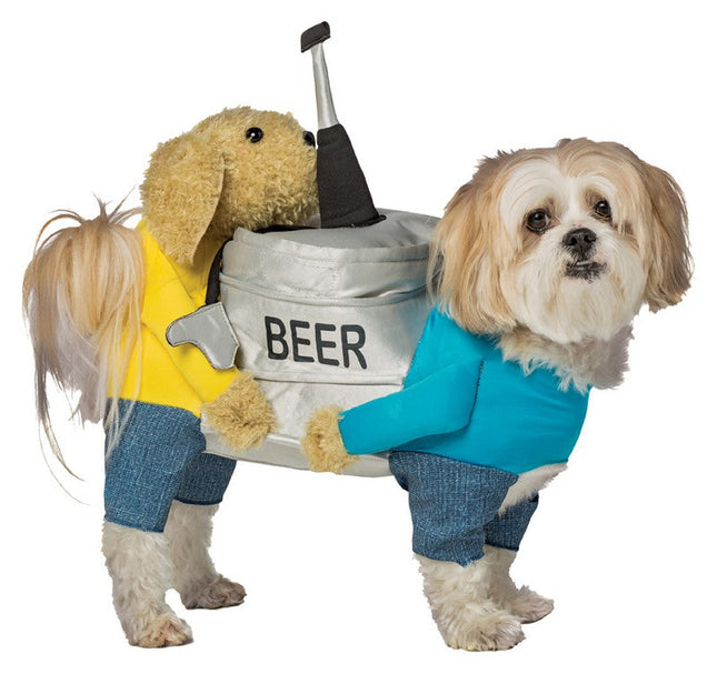 Carrying Beer Keg Dog Costume