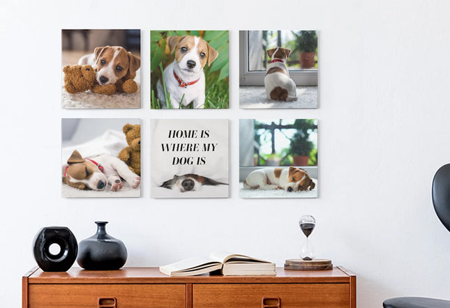 Personalized Photo Tiles  8"x 8"