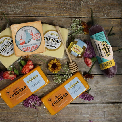 "Hope You're Feeling Cheddar Soon" Gift Basket