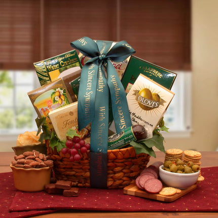 In Loving Memory Sympathy Gift Basket