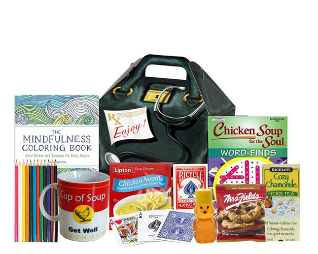 Get Well Gift Of Anti-Stress & Relaxation Care Package