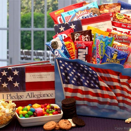 America The Beautiful Snack Gift Box