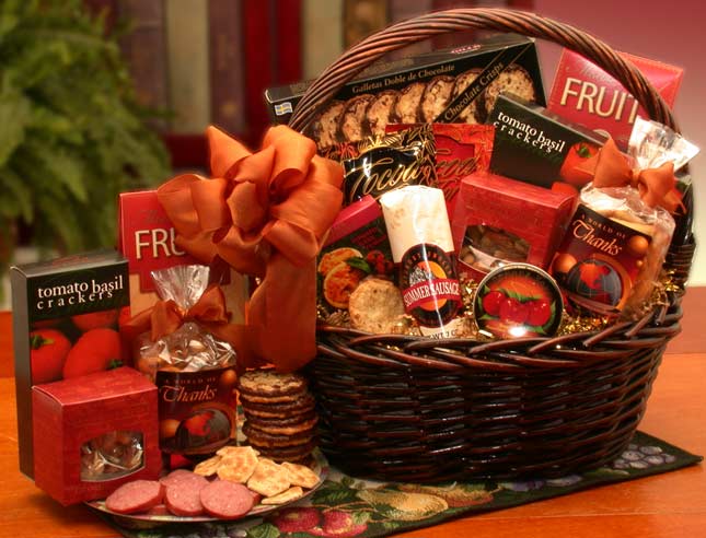 Thank You Gourmet Gift Basket
