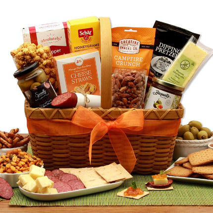 Gourmet Picnic Basket Gift Basket