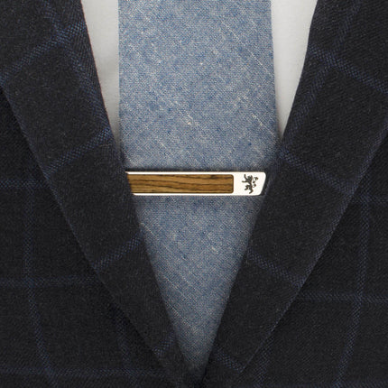 Game of Thrones Lannister Inlaid Wood Tie Clip