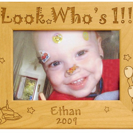 Personalized First Birthday Frame