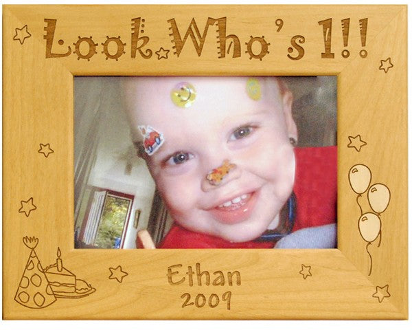 Personalized First Birthday Frame