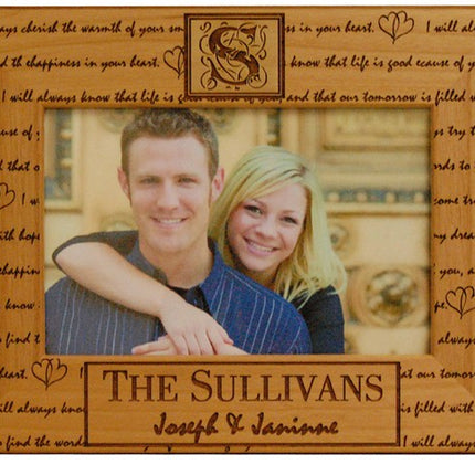 Monogrammed Frame