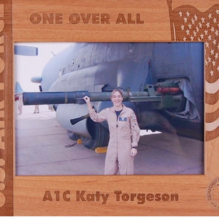 Personalized Air Force Frame