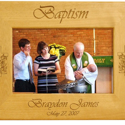Personalized Baptism Frame