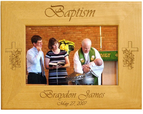 Personalized Baptism Frame