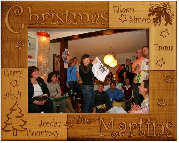 Personalized Christmas Frame
