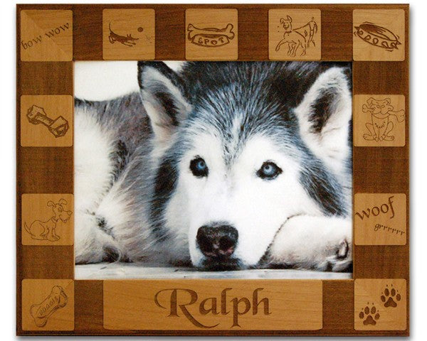 Personalized Dog Cutout Frame