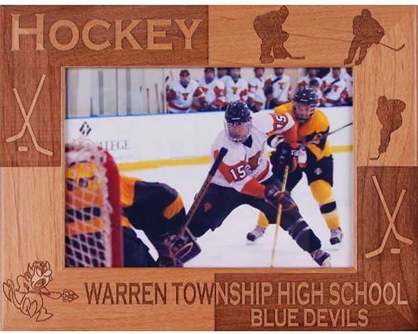 Personalized Hockey Frame
