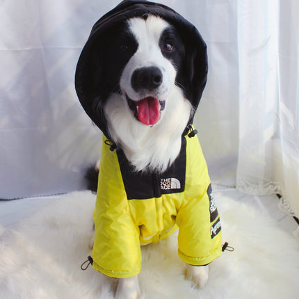 The Dog Face Windproof Waterproof Reflective Pet Cat Dog Jacket