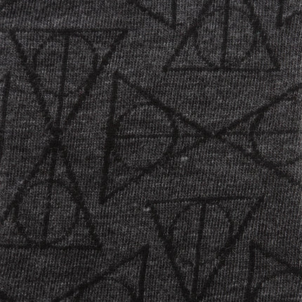 Harry Potter Deathly Hallows Black Men's Socks