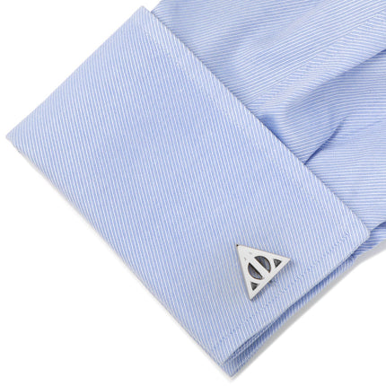 Harry Potter Deathly Hallows Gray Necktie Gift Set