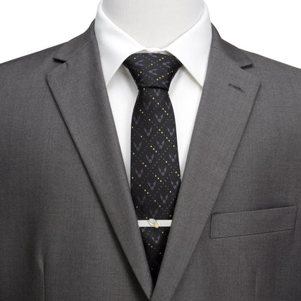 Harry Potter Golden Snitch Black Necktie Gift Set