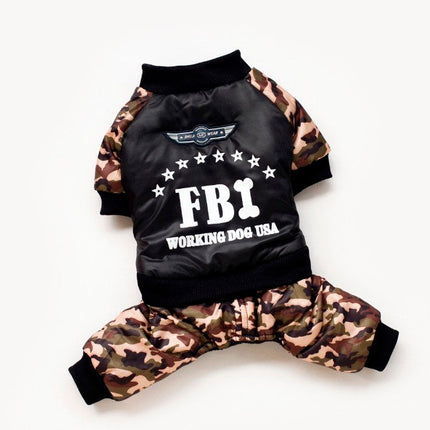 FBI Camouflage Coat |  Jumpsuit Pants