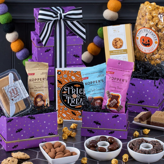 Haunted Halloween Gift Tower