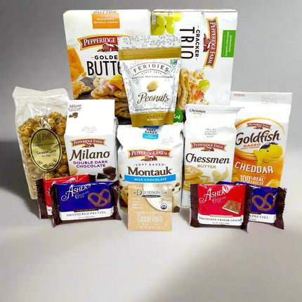 Gourmet Sympathy Snack Gift Basket