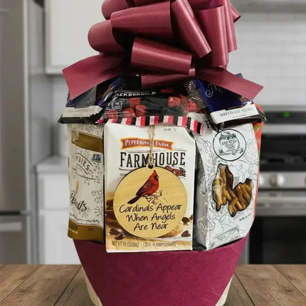 Gourmet Sympathy Snack Gift Basket