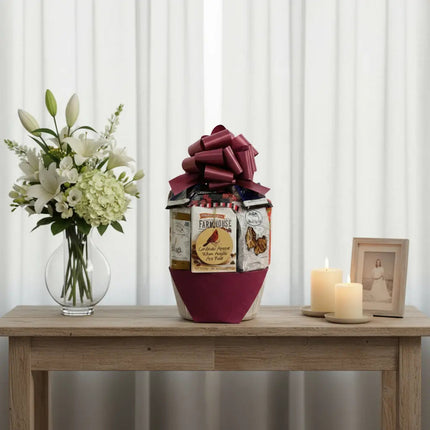 Gourmet Sympathy Snack Gift Basket