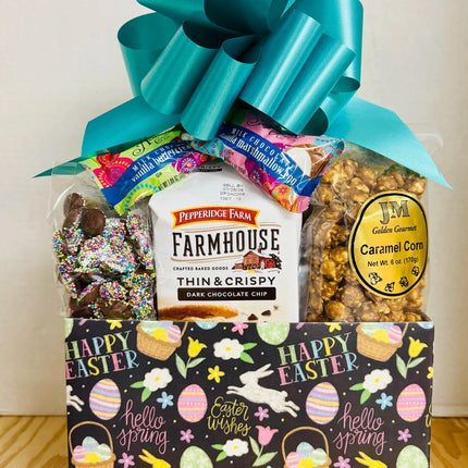 Easter Gift Basket for Adults - Premium Gourmet Snacks & Treats Box