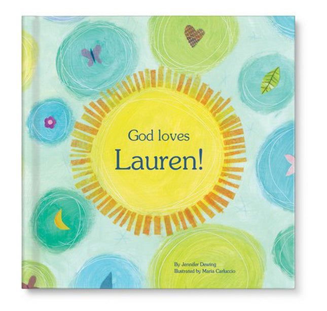 God Loves You! Personalized Book
