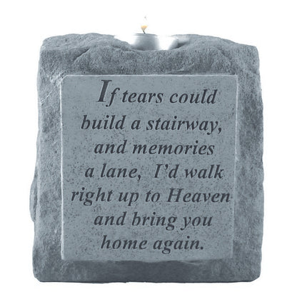 If tears single short Candleholder
