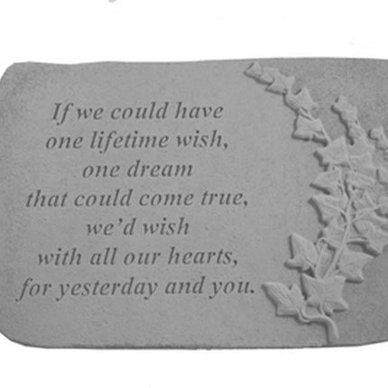 If we could have one with Ivy Memorial Stone