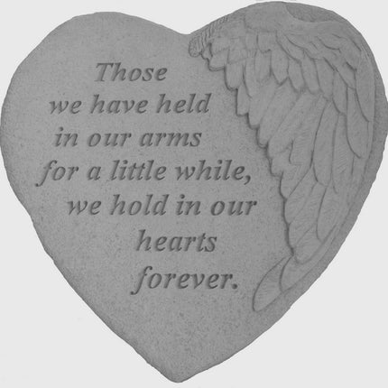 Winged Heart Those we have Memorial Stone