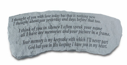 I thought of you with love Small Bench