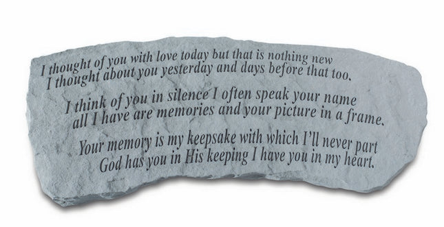 I thought of you with love Small Bench