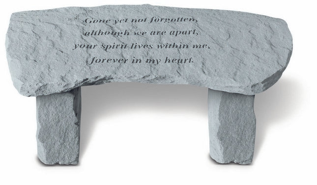 Gone yet not forgotten Small Bench
