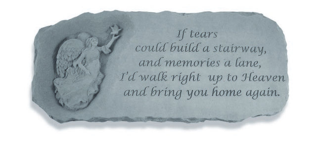 If tears could build Angel Bench