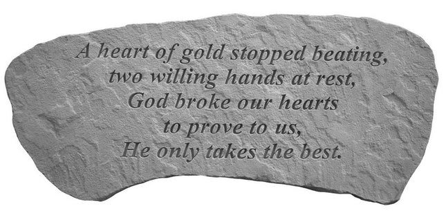 A heart of gold Small Bench