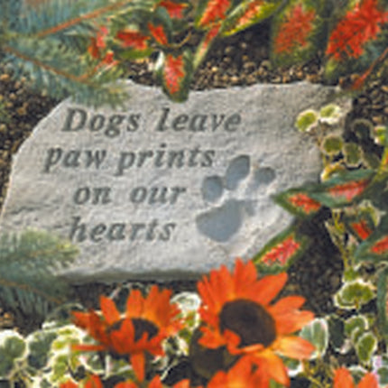 Dogs leave paw prints on our hearts
