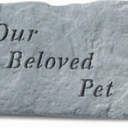 Our Beloved Pet Memorial Stone