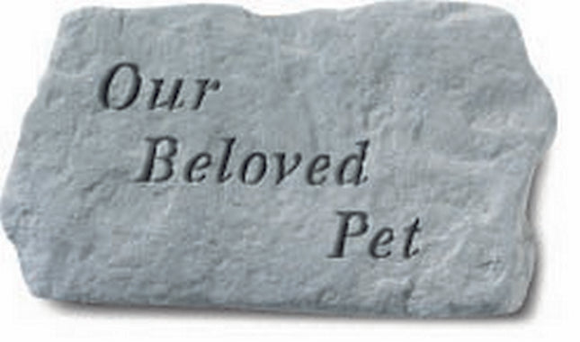 Our Beloved Pet Memorial Stone