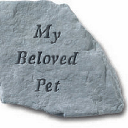 My Beloved Pet Memorial Stone
