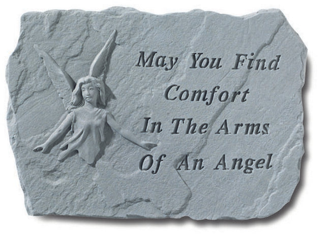 May you find comfort in the arms Engraved Stone