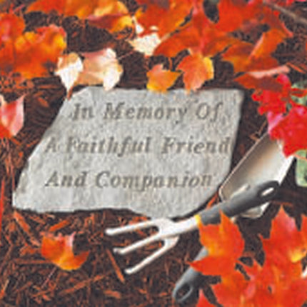 In memory of a faithful friend Pet Memorial