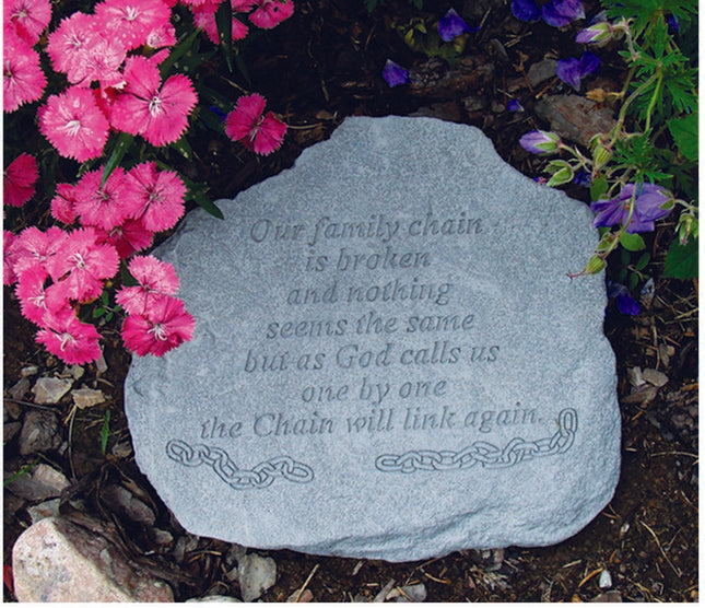 Our family chain Memorial Stone