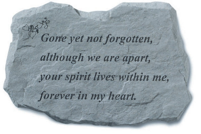 Gone Yet Not Forgotten Memorial Stone