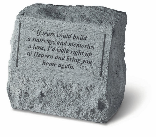 If tears could build Headstone/Urn