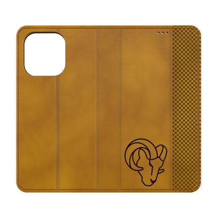 Los Angeles Rams Burn Folio Phone Case for Apple iPhone